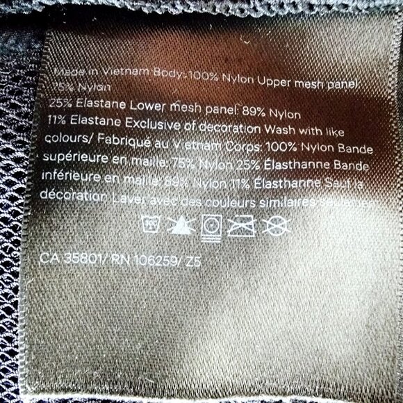 Lululemon Women's Black With the Breeze Nylon Full Zip Windbreaker Jacket Size 6 - Picture 7 of 9